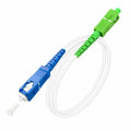 Speedoptic - Câble Fibre Optique pour Freebox de Free Pop, Ultra, Revolution, Raccordement SC/UPC vers SC/APC, Rallonge Jarretière