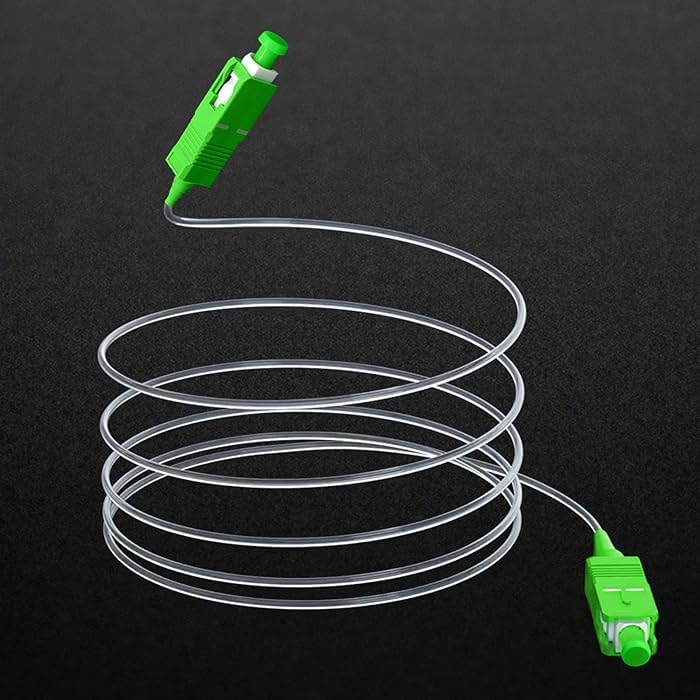 Rallonge fibre optique transparente SC/APC SpeedOptic – longueurs 2m 5m 10m 20m