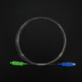 Câble fibre optique transparent SC/UPC vers SC/APC SpeedOptic pour Freebox Pop Ultra Révolution