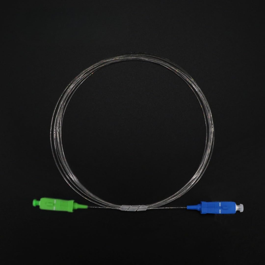 Câble fibre optique transparent pour Freebox – raccordement SC/UPC vers SC/APC plug-and-play