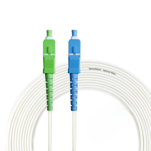 Câble Fibre Optique SC/UPC vers SC/APC pour Freebox - Speedoptic